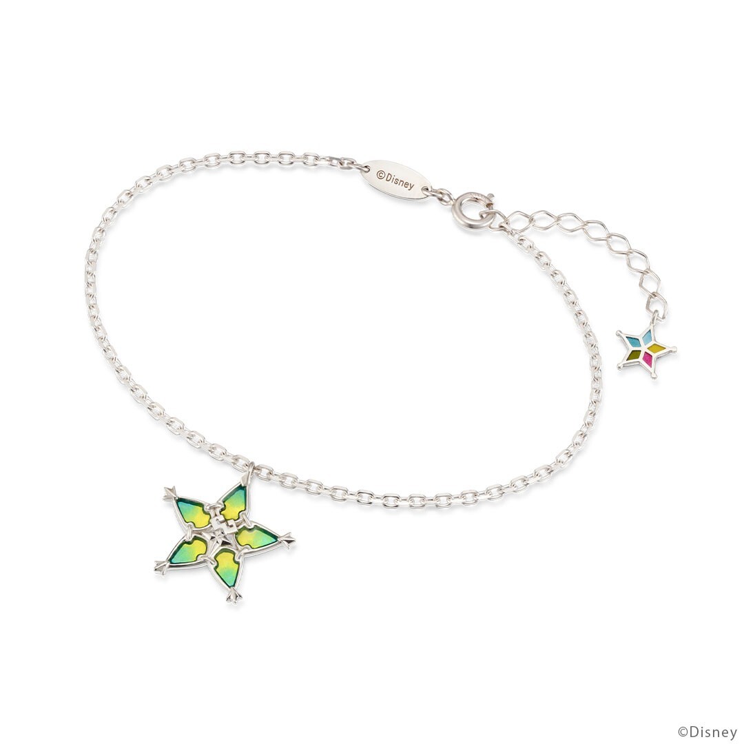 U-TREASURE KINGDOM HEARTS Connection Amulet Ventus Silver Bracelet Used No box
