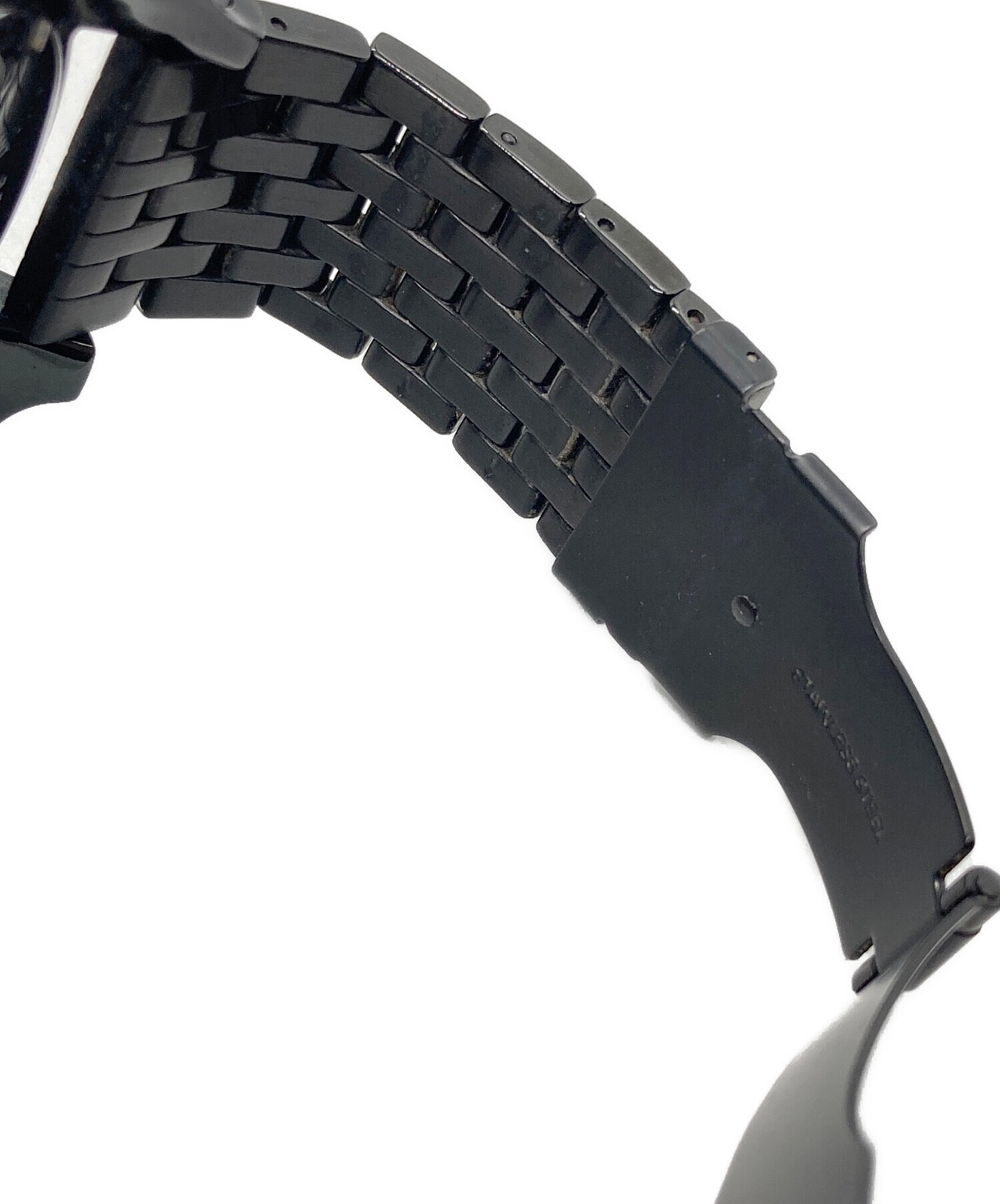 DlESEL DZ-7266 Mens Watch Chronograph Quartz Analog Round Black DATE