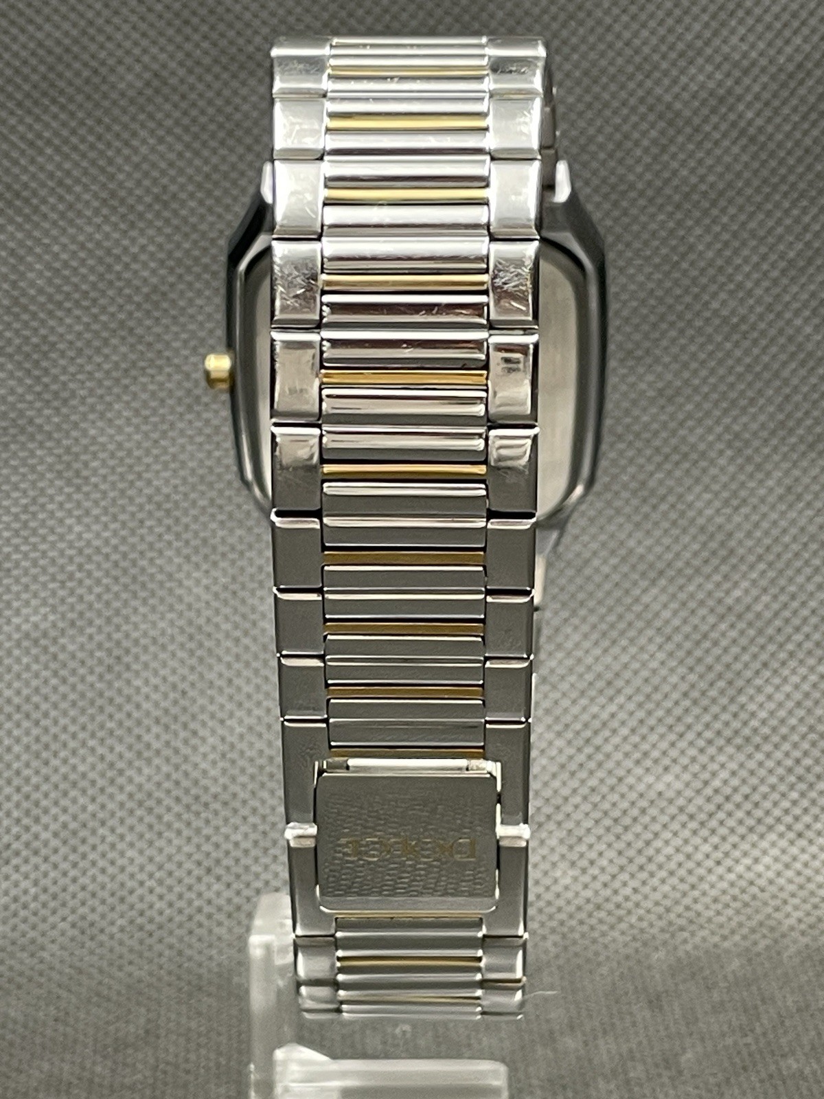[Excellent] Vintage Seiko Dolce 8N41-5140 Silver Gold Quartz Men Watch JAPAN