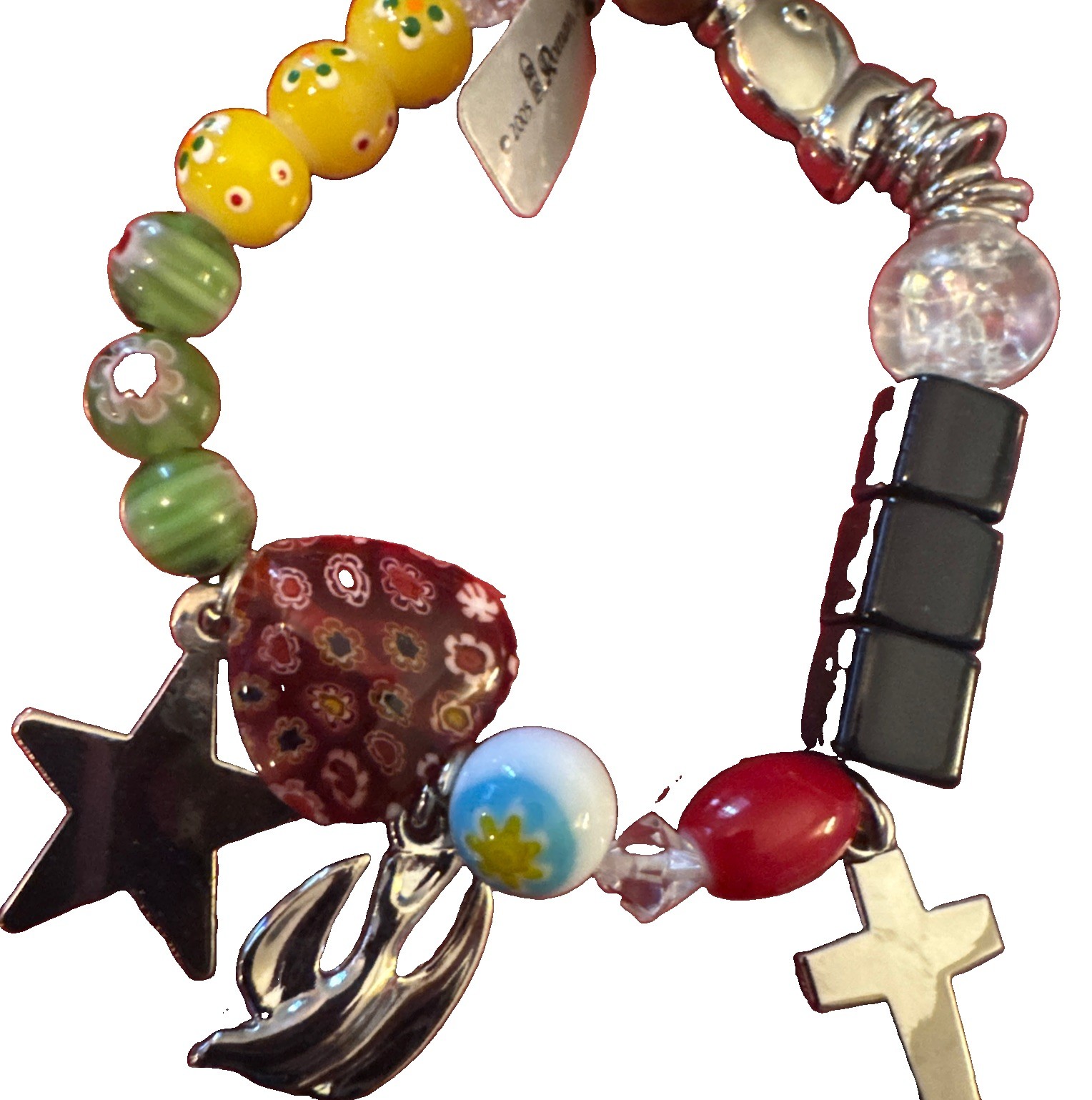 His Story Beaded Bracelet Christ Religious New In Package Roman Inc Jesus God