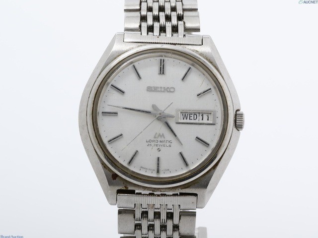 UP[Exc+3]Vintage SEIKO LM 5606-7010 Automatic Day-Date Men’s Watch From JAPAN