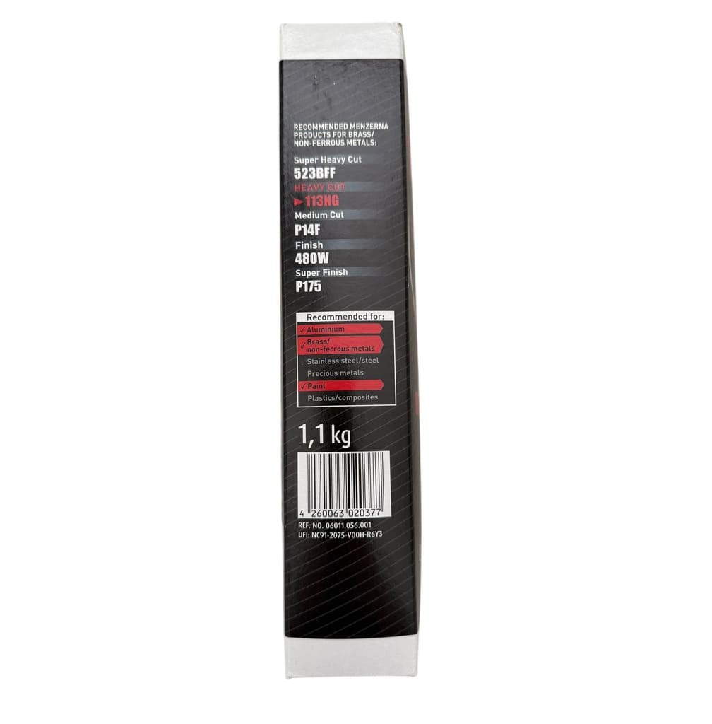 Menzerna 113 GZ, polishing paste for copper, aluminum, brass, plastic, 1.1 kg