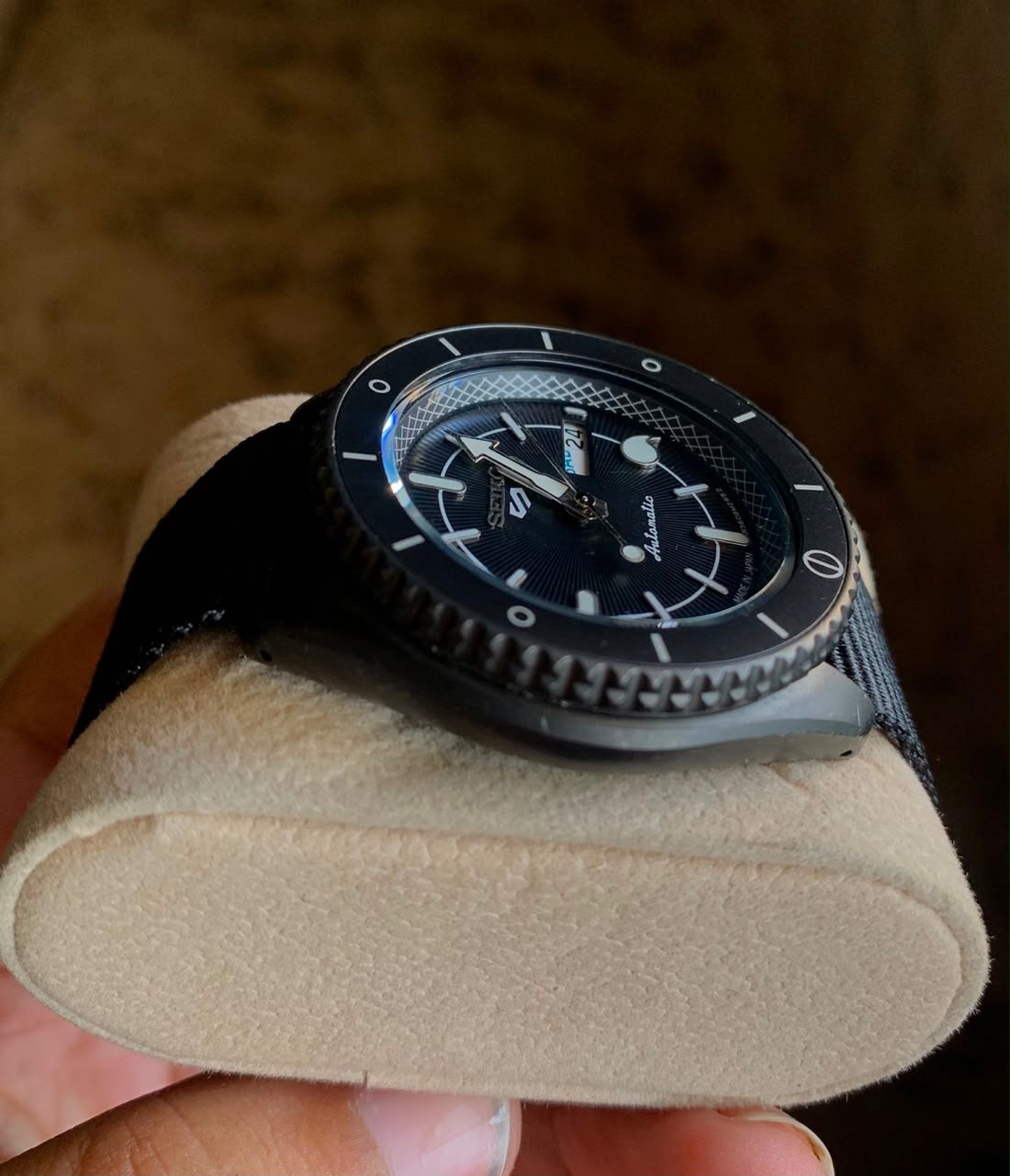 Seiko 5 Automatic Naruto & Boruto | Day/Time | Black Dial Men’s Wrist watch