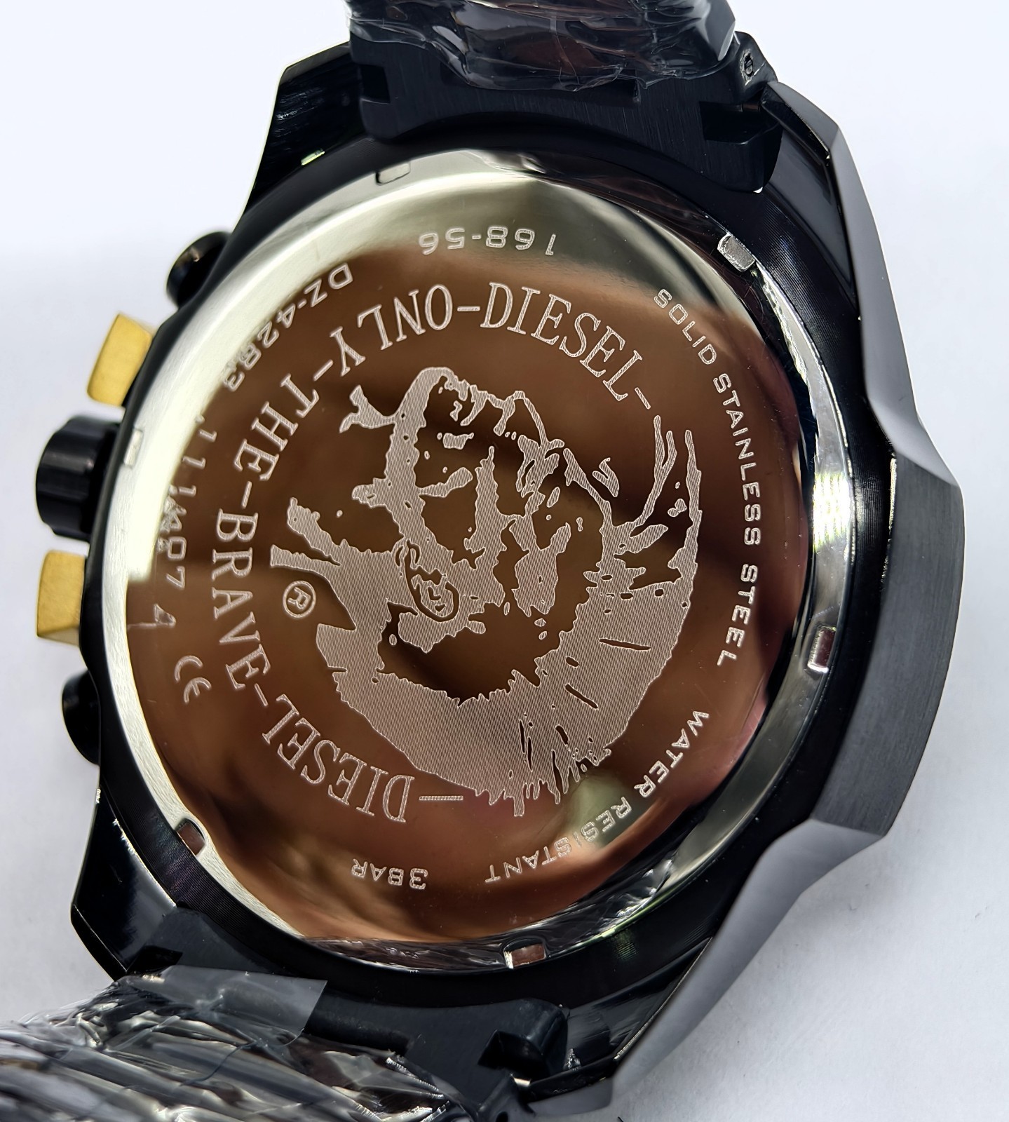 Fantastic Diesel 10 Bar ”ONLY THE BRAVE” Chronograph Quartz Men’s Wrist Watch