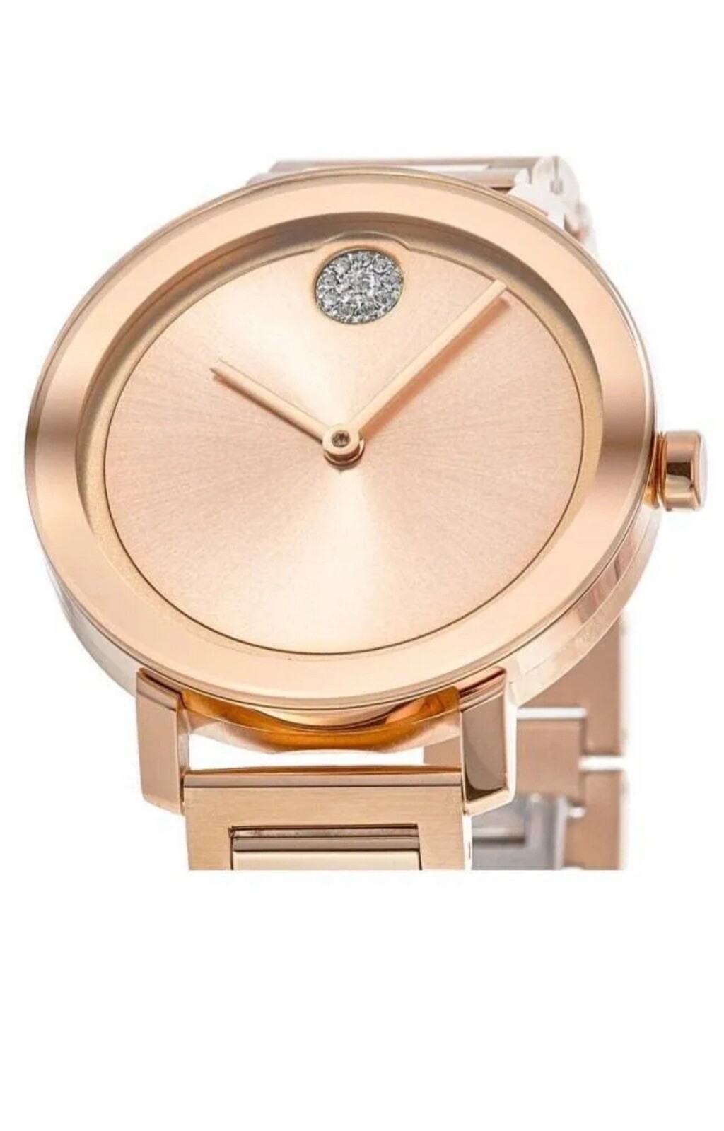 Brand New Movado Bold Women’s Evolution Rose Gold Dial Watch 3600824
