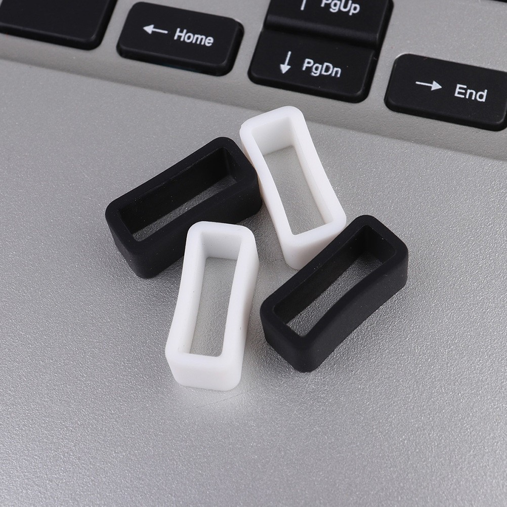 8Pcs Watch Buckle Set Made of Premium Silicone Easy to Install Clasp for Watch