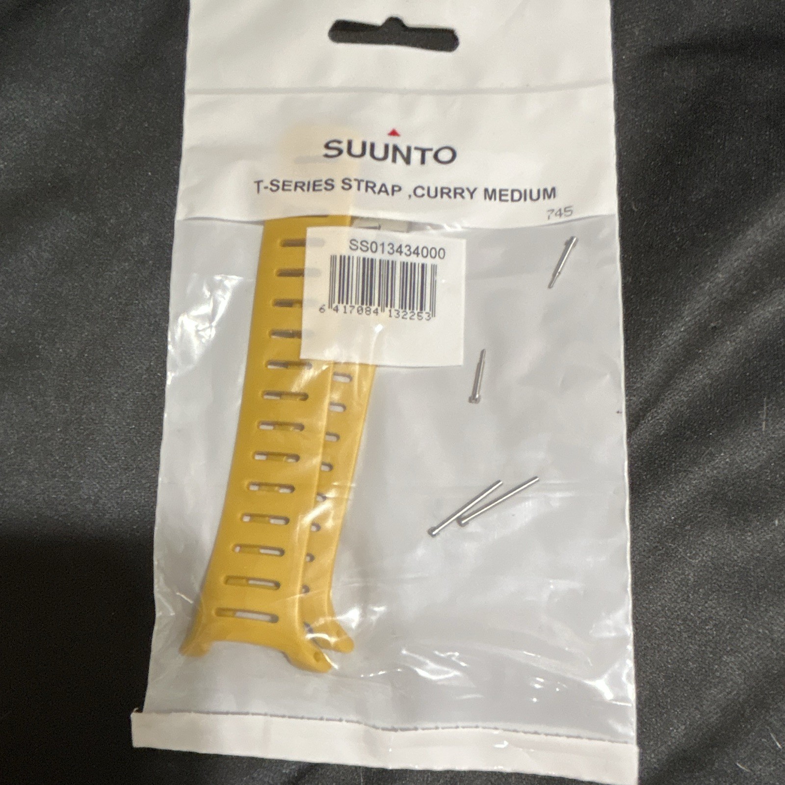 Suunto T-Series Two-Piece Rubber Watch Band Strap Yellow Medium SS013434000