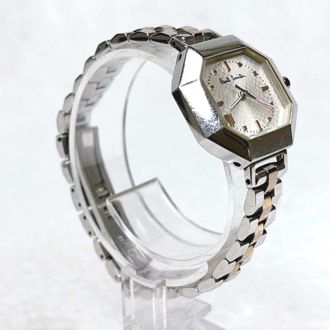 Paul Smith 5930-T010733 Womens Quartz Watch Octagon Silver 27.9mm Japan