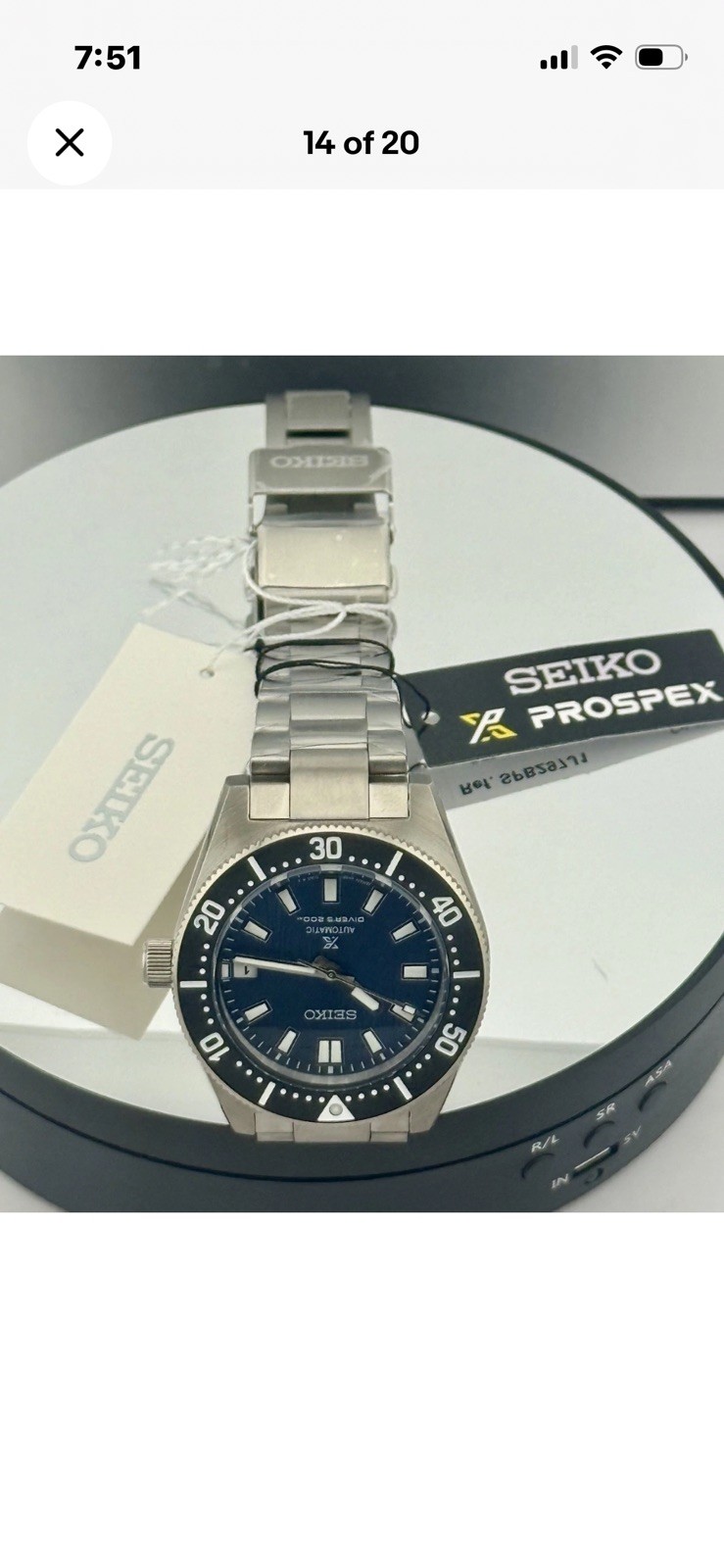Seiko Prospex Automatic Diver Special Edition Save The Ocean SPB 297J1
