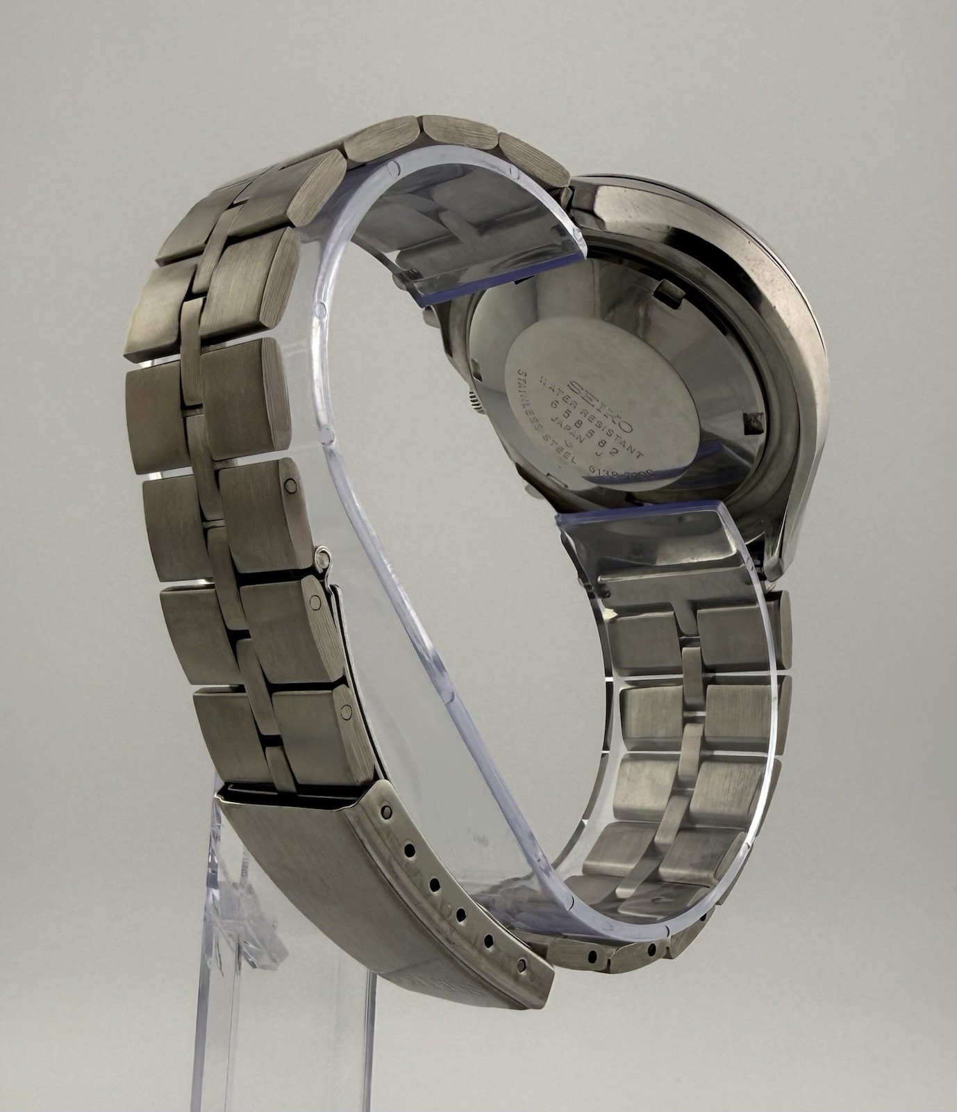 SEIKO 6139-7100 Helmet Watch•Automatic Chronograph•All Functions work properly•