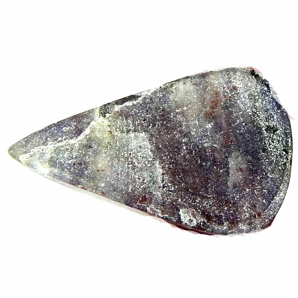 15.95 Cts. Natural Iolite Sunstone Pear Cabochon 22x14x6 Loose Gemstone