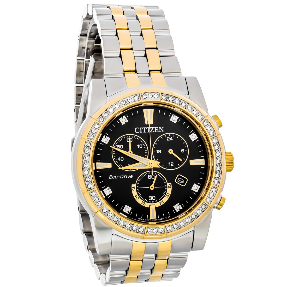Citizen Eco-Drive Two-Tone Stainless Steel Men’s Watch AT2454-65E