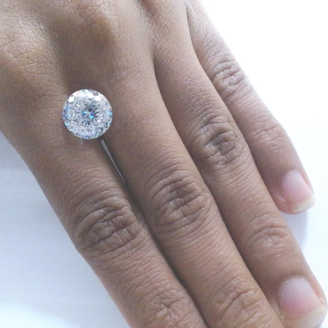 5.60 Ct PORTUGUESE SHAPE D Color VS1 Clarity IGI CERTIFIED LAB GROWN CVD Diamond