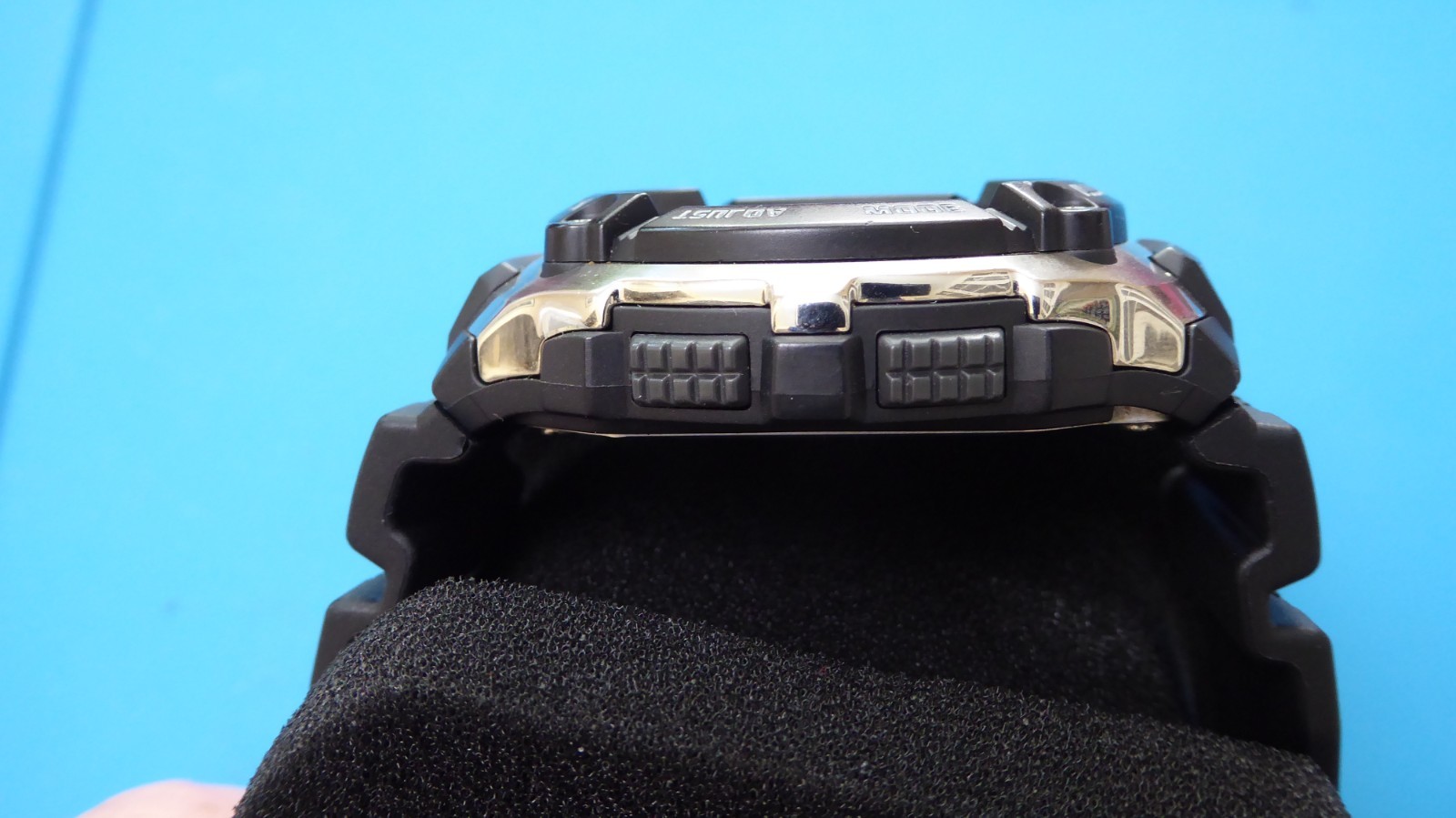 Casio WV200A waveceptor atomic watch with black resin strap