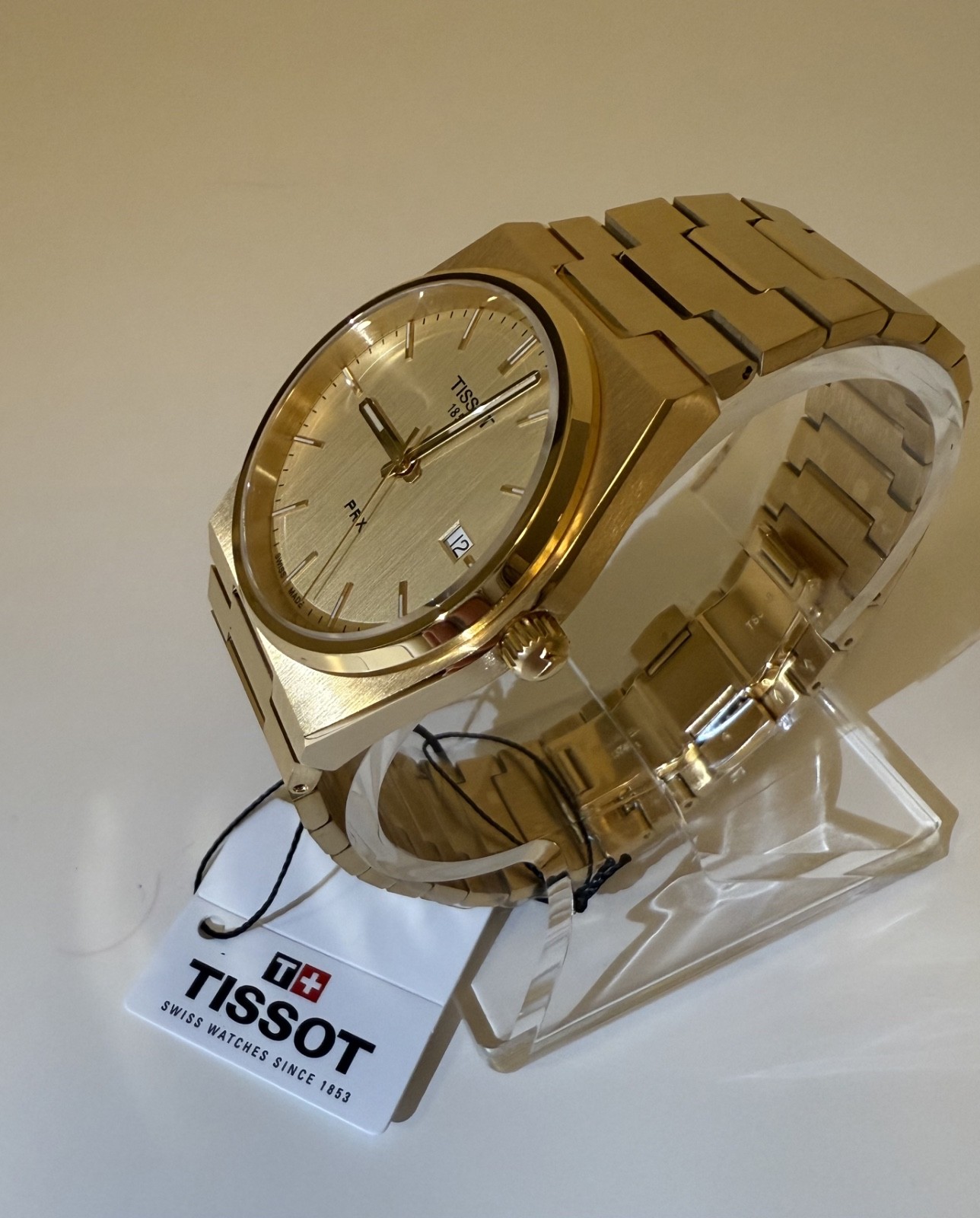 Tissot PRX Gold Men’s Watch – T137.410.33.021.00