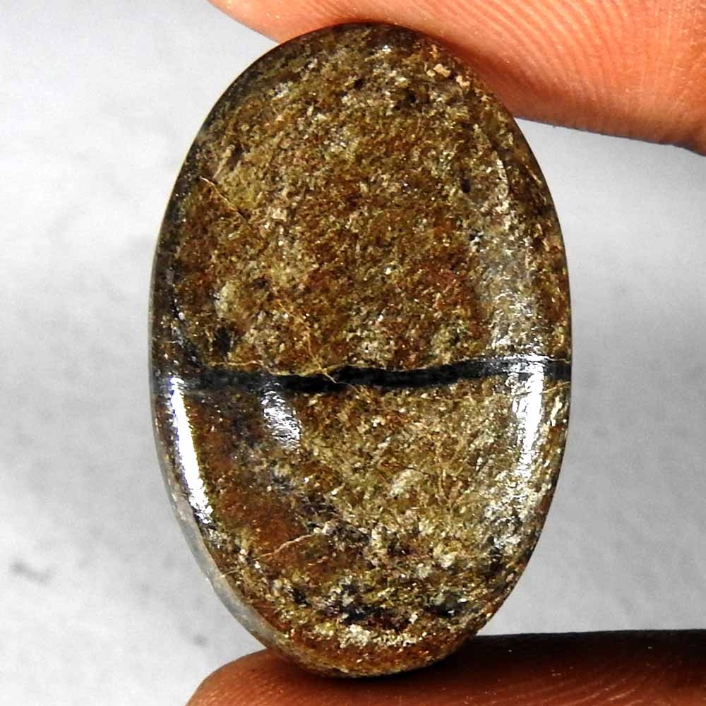 AA+ Natural Bronzite Pear Cabochon 20.50 Cts Loose Gemstones 28x18x4 mm