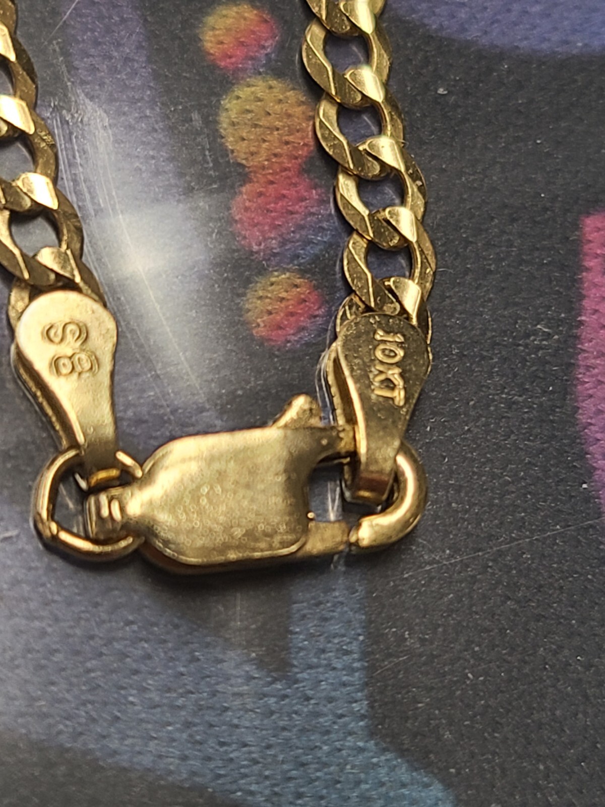 10K Yellow Gold Chain With Teddy Bear Pendant 18″ 5.59 Grams
