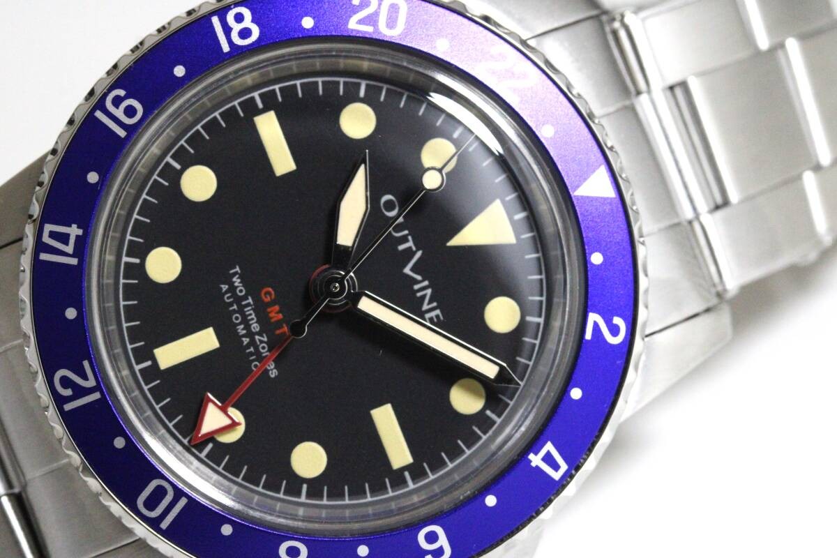 [B1Y] OUTLINE GMT 1960 Automatic Wristwatch Men’s Watch [y3m]