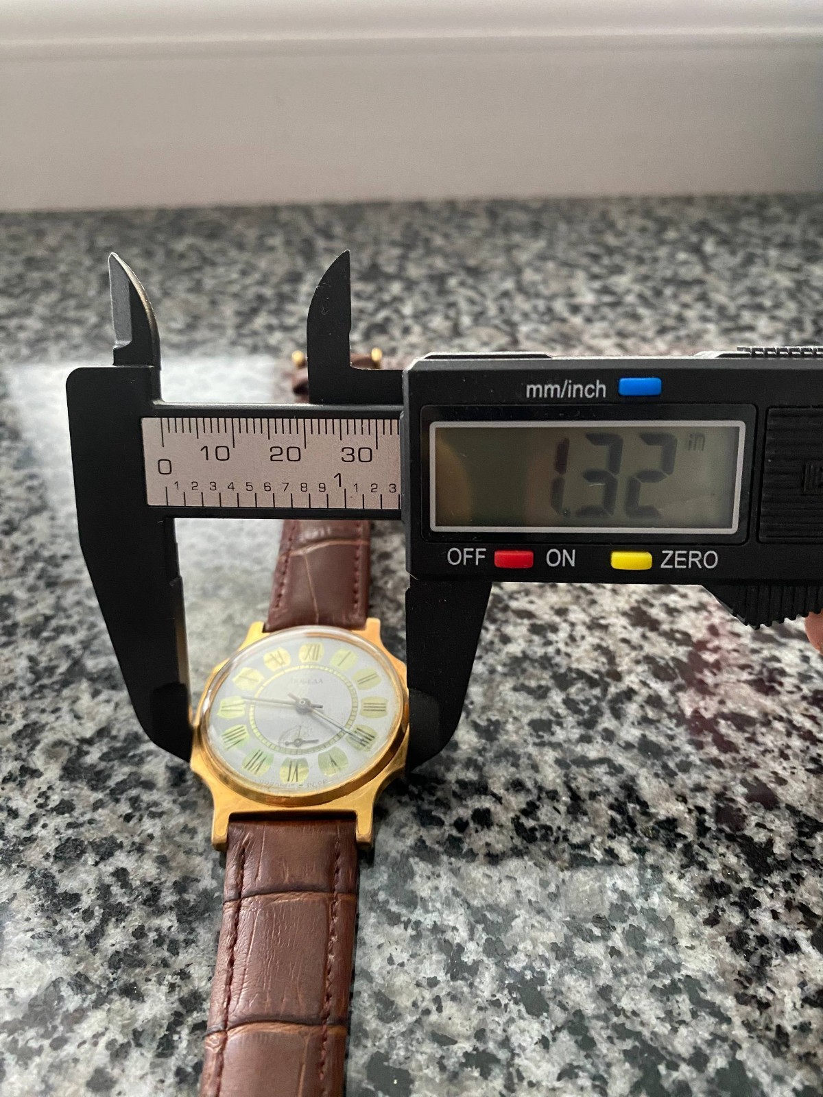 Vintage Pobeda Watch Soviet mechanical USSR Wristwach Rare Gold Plated AU