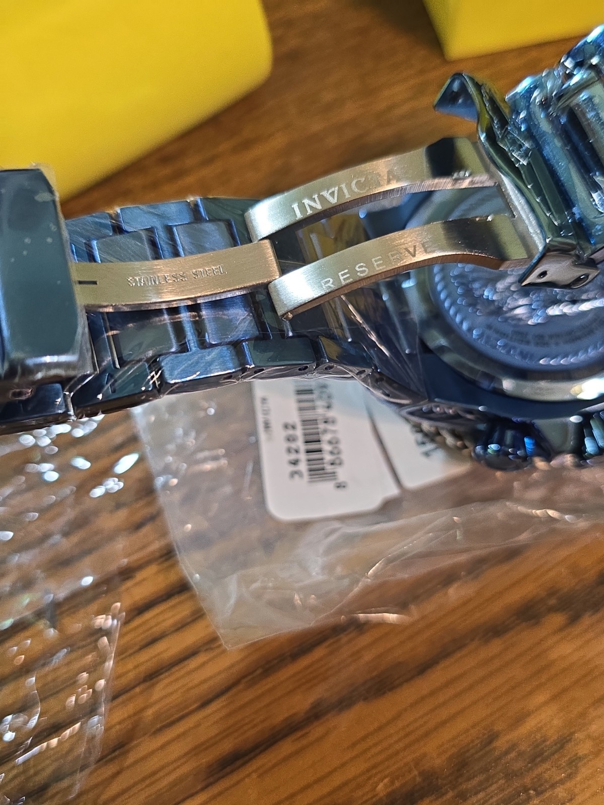 New Invicta Reserve Bolt Hercules 34282 Lim Ed Ice Blue Ronda Z60 539 Gen Diamon