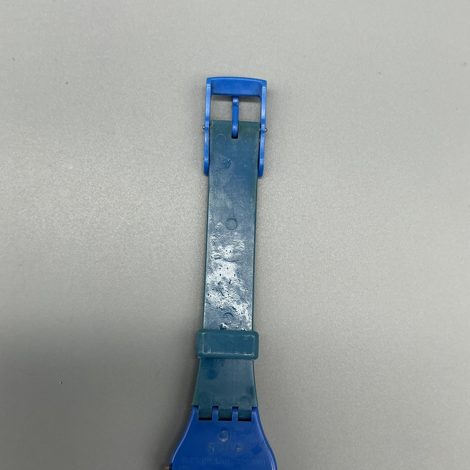 Vintage 12 Flags Swatch Womens Watch 25mm Nautical Flags Blue New Battery