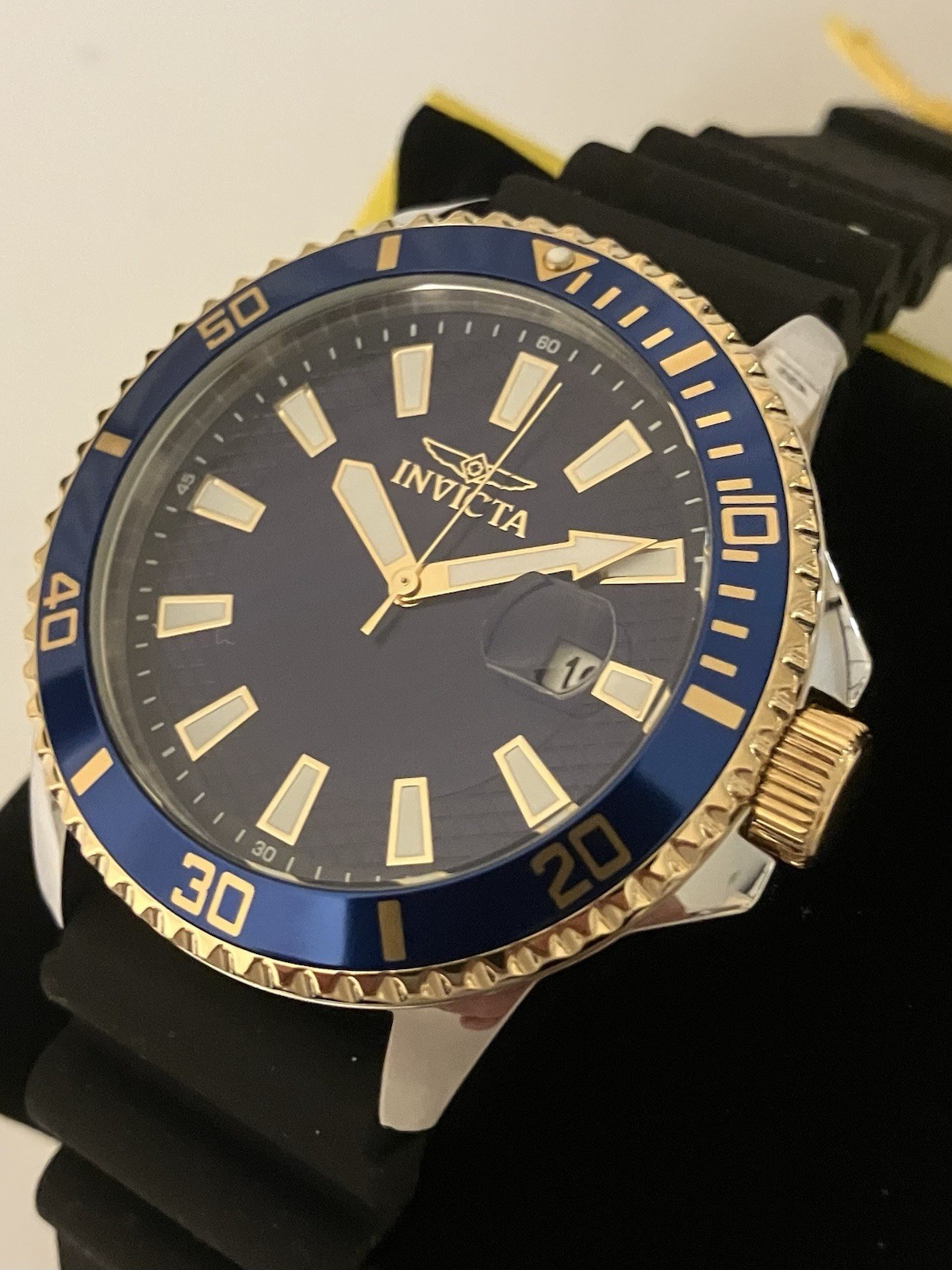 Invicta Pro Diver Silicone 46133, Men’s Quartz Watch 45mm,NIB,TMI VJ42 Movement!