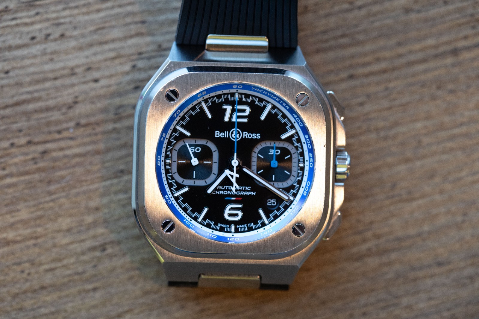 Bell & Ross Urban Chrono x Alpine Formula 1 BR05C-A523-ST/SCA (Limited 500 pcs)