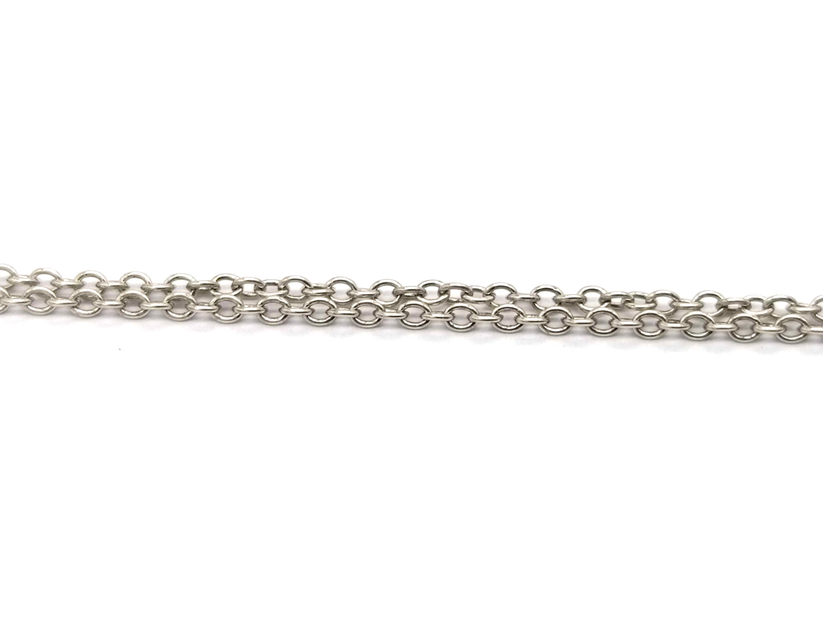 Tiffany & Co Bean 20mm Necklace Pendant Sterling Silver SV925 Elsa Peretti Used