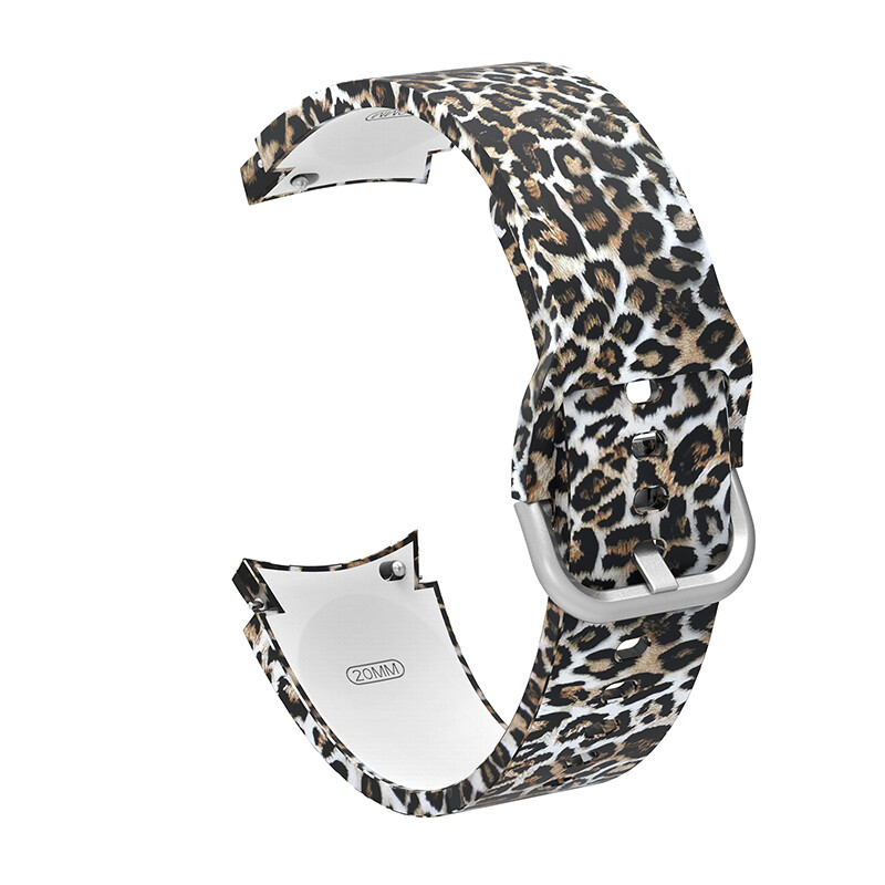 40/44MM Silicone Print Band Strap For Samsung Galaxy Watch 4/4 Classic 5/5 Pro