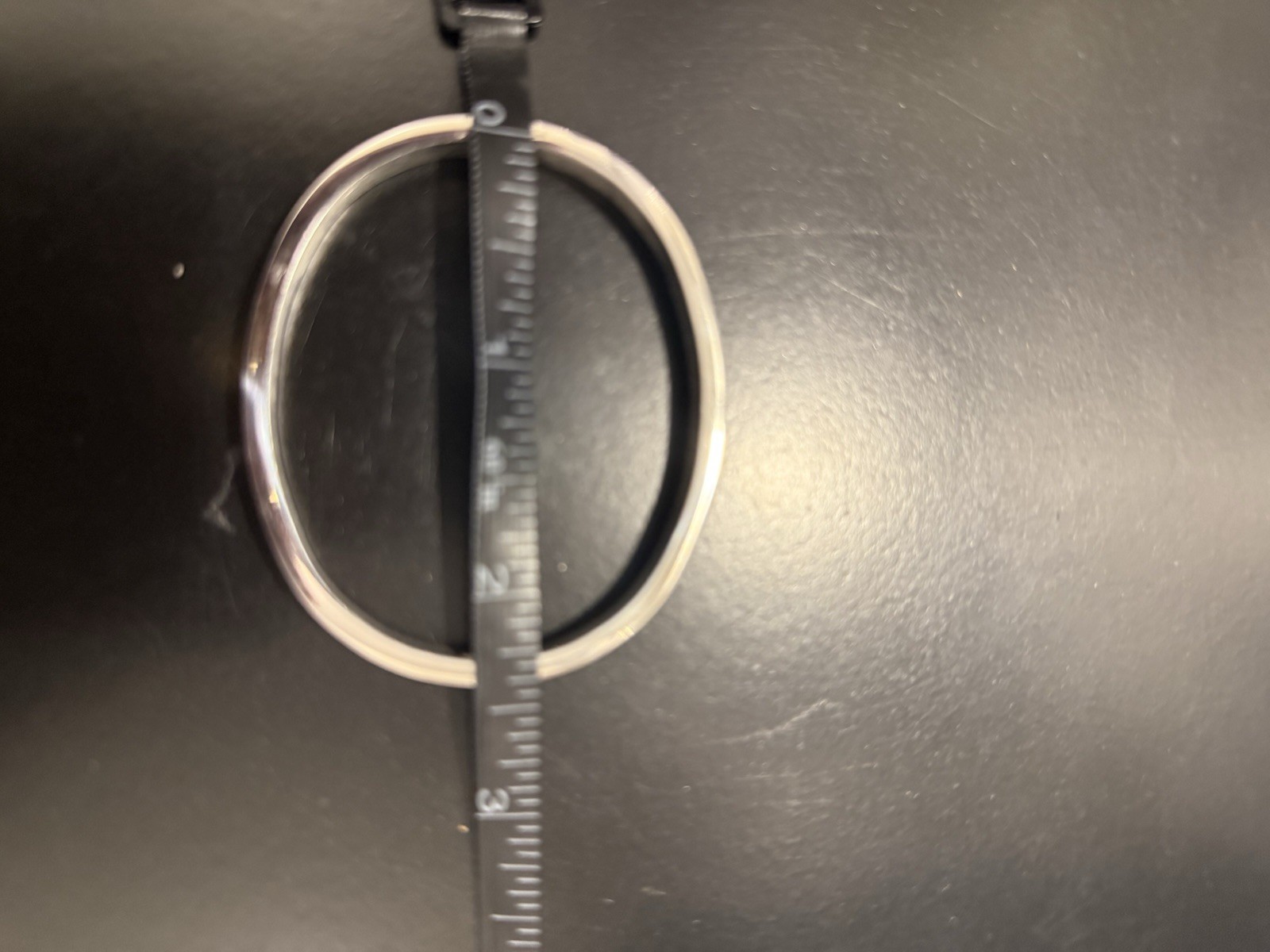 Polished Silver Screw Motif Women’s Bracelet