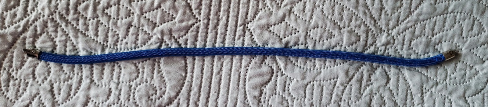 Swarovski 5184789 Stardust Double Wrap Bracelet / Choker, Medium, Capri Blue