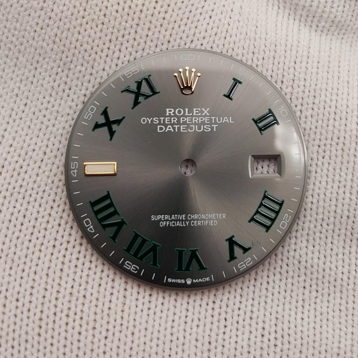 Rolex Datejust Wimbledon Grey Slate Dial 126233