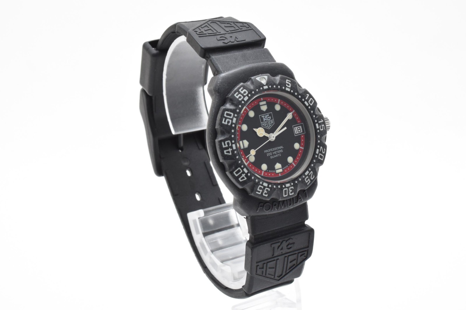 TAG Heuer Formula 1 383.513/1 Quartz Men’s Watch Black Dial Diver 200m 35mm
