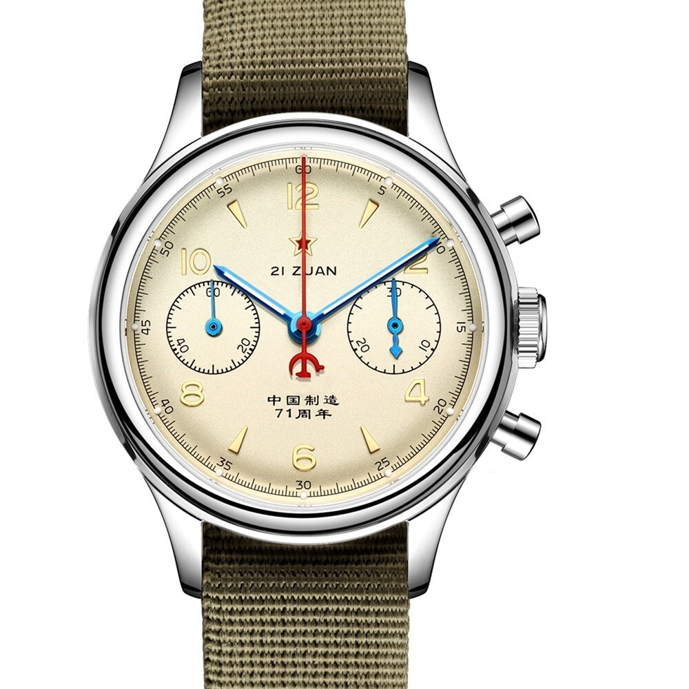 SEAKOSS 71Anniversary 38mm Acrylic Crystal No Gooseneck Vintage Mechanical Watch