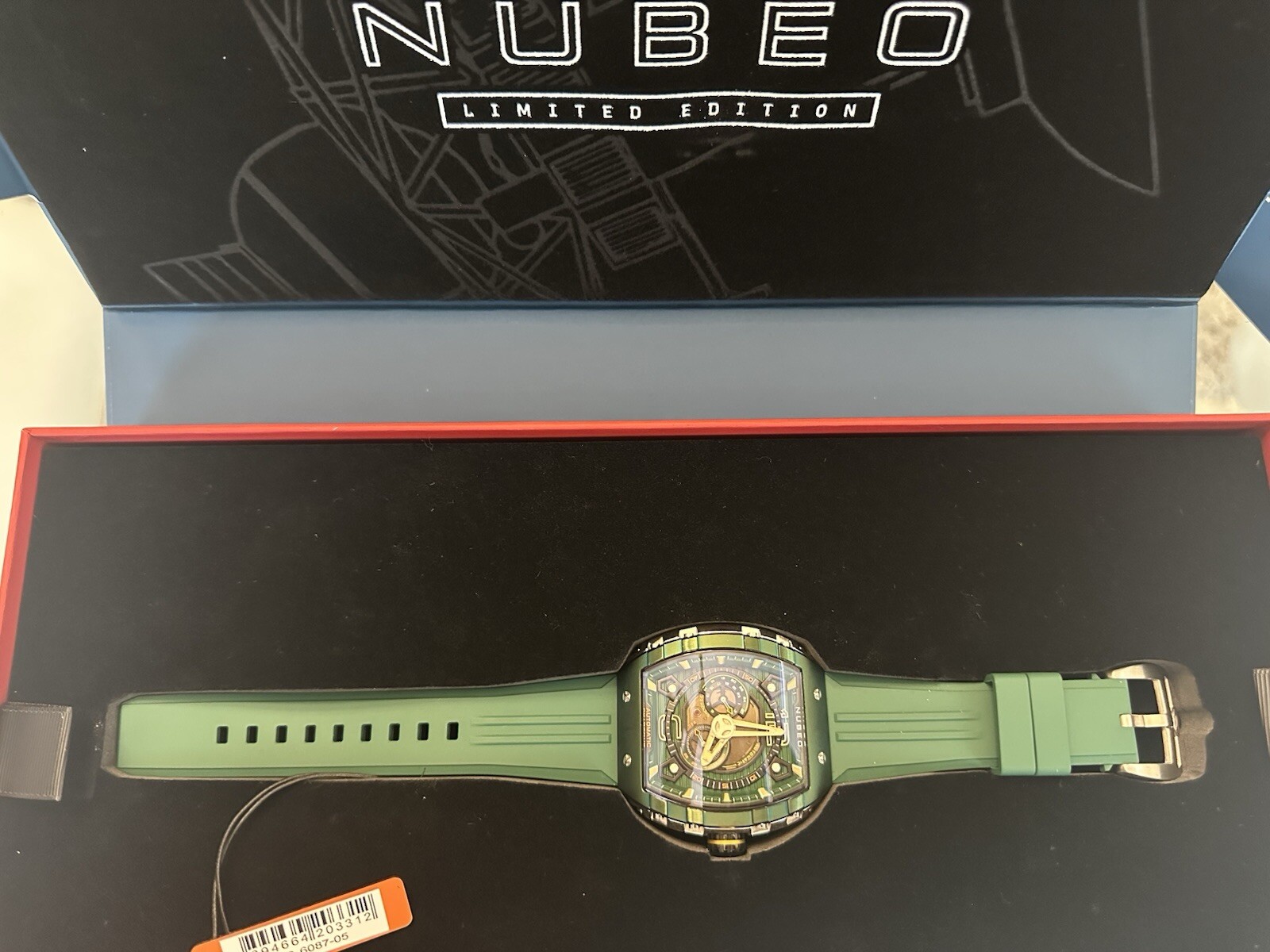 Nubeo Magellan Green Watch Automatic