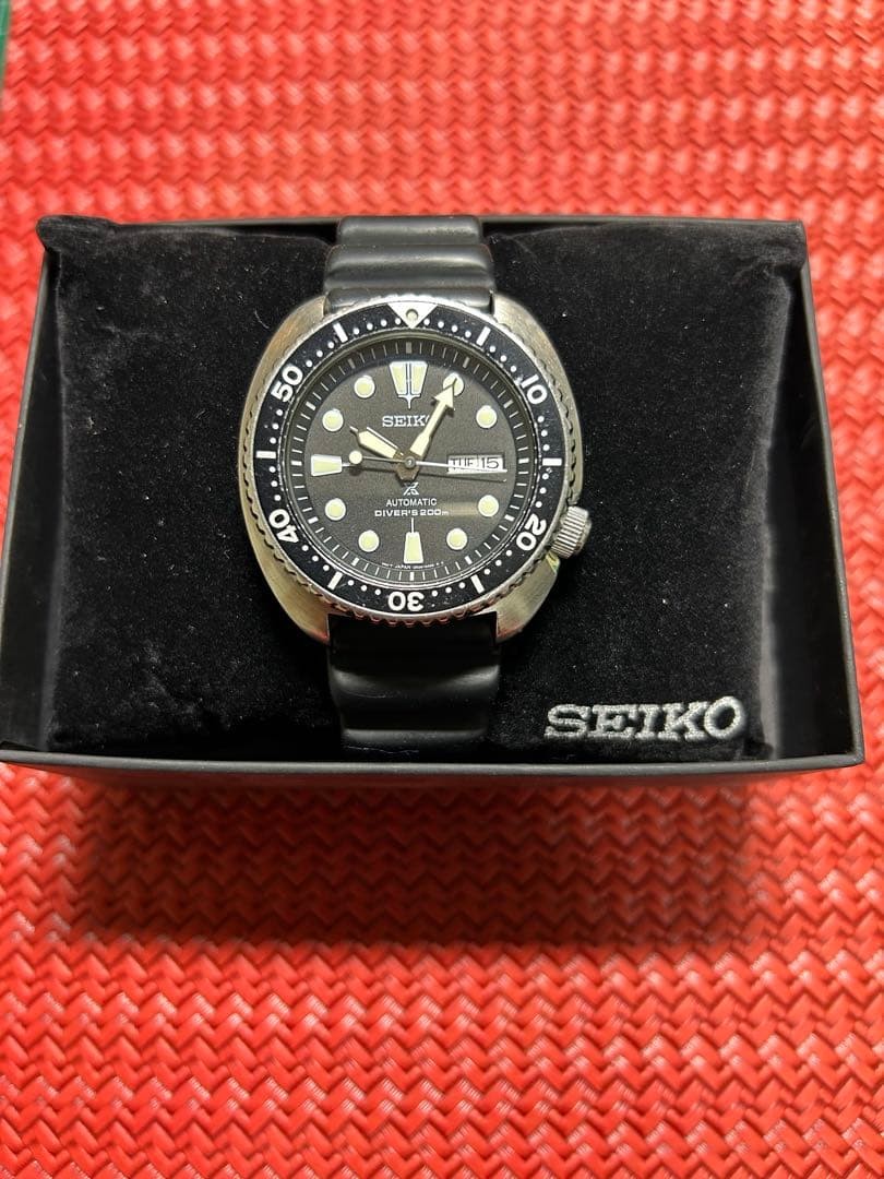 SEIKO automatic diver’s watch 200m waterproof PROSPEX SRP777 Safe packing!