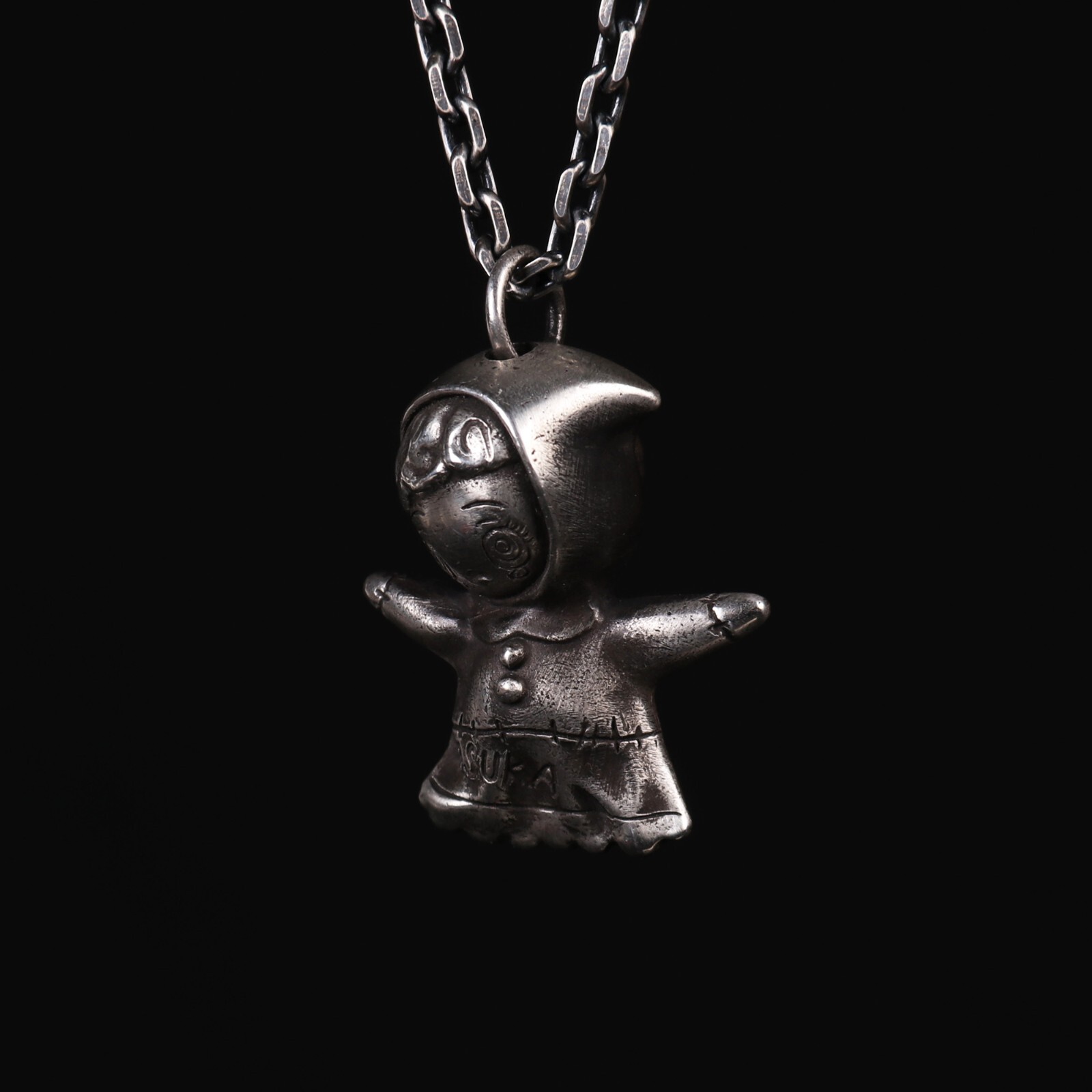 925 Sterling Silver Neon Genesis Evangelion Asuka’s Doll Necklace Pendant