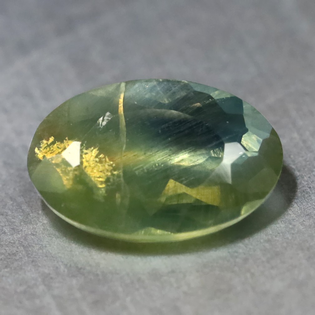 0.36 ct Terrific Oval Cut (6 x 4mm) Green Un-Heated Natural Alexandrite Gemstone