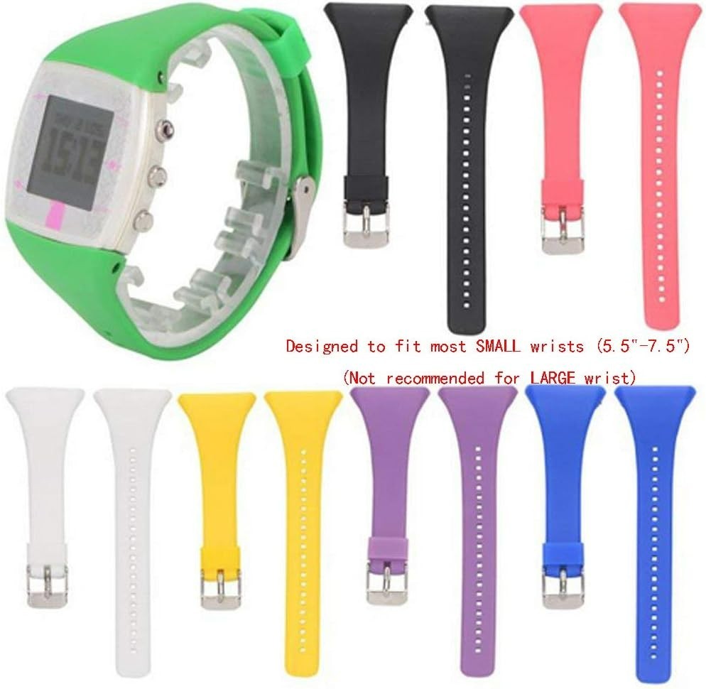 Lightweight Adjustable Silicone Wristband for Polar FT4/FT7 – Small Size Only