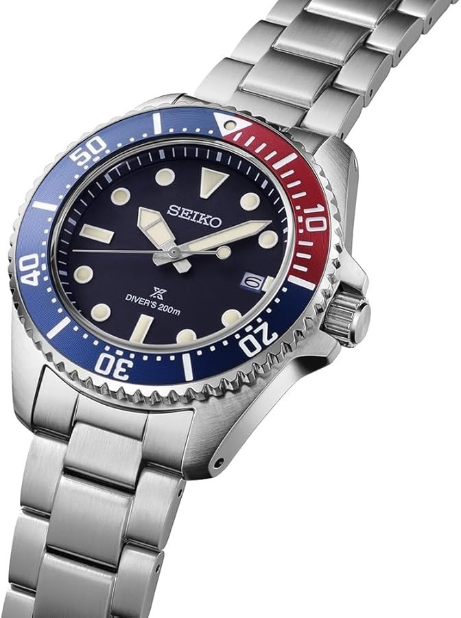 Seiko Prospex SBDJ061 Solar Diver Scuba Men’s Watch Steel Japan