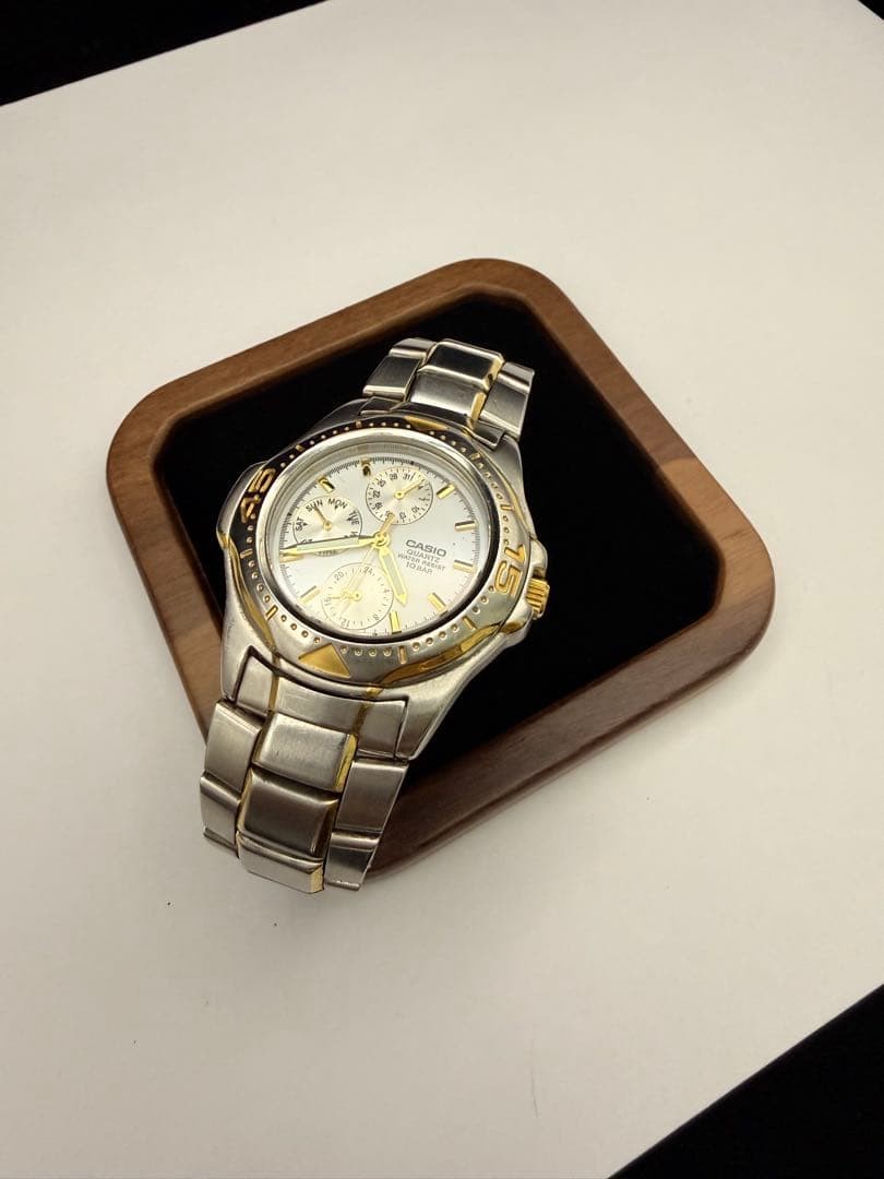 CASIO MTD-1046 10BAR Water Resistant Quartz Watch with Date Display M67