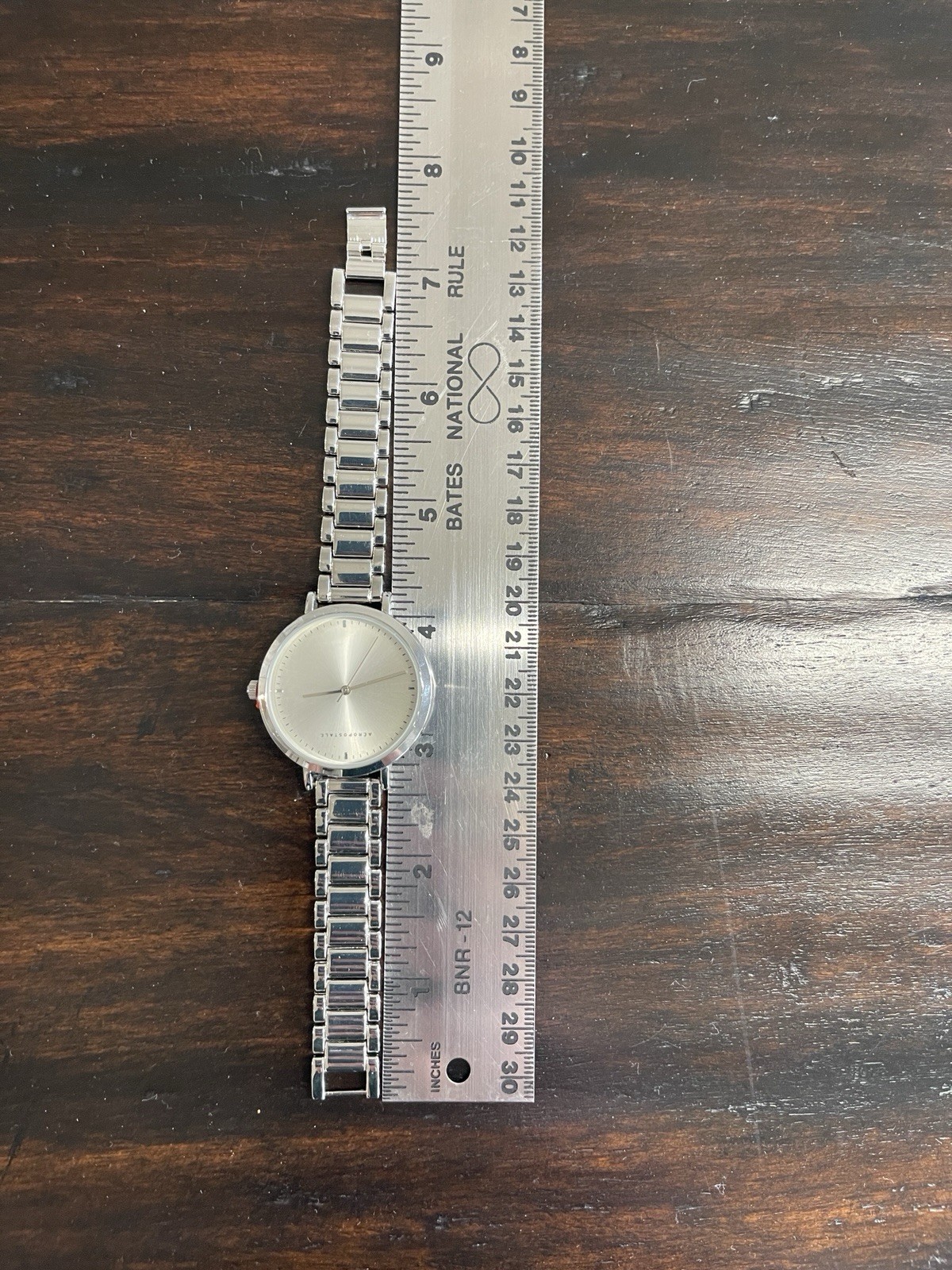 Aeropostale Women’s Watch Silver Stainless Steel Back 8/2018 Battery #LR626
