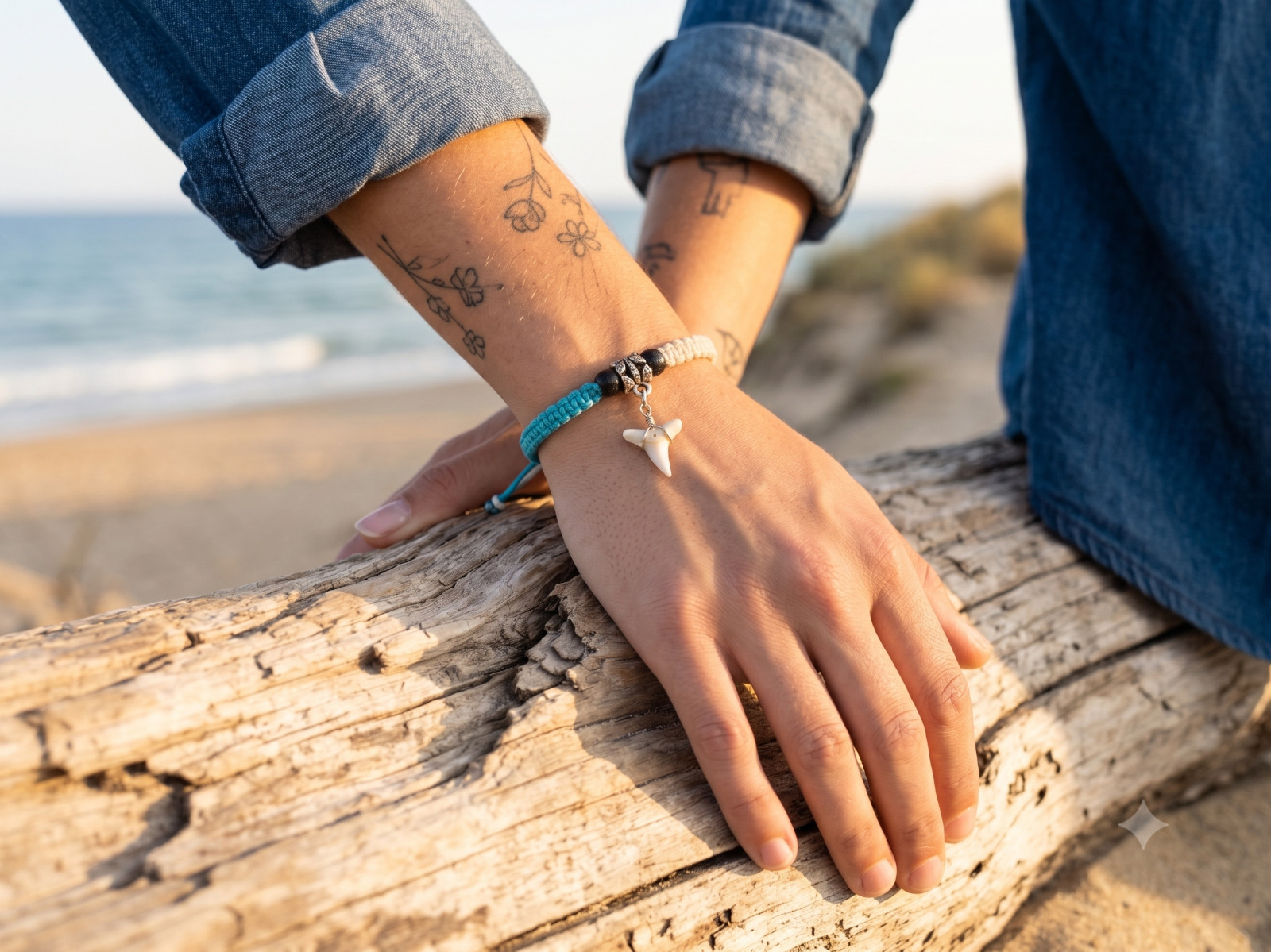 Handmade Macrame Bracelet with Macrame Thread Charm