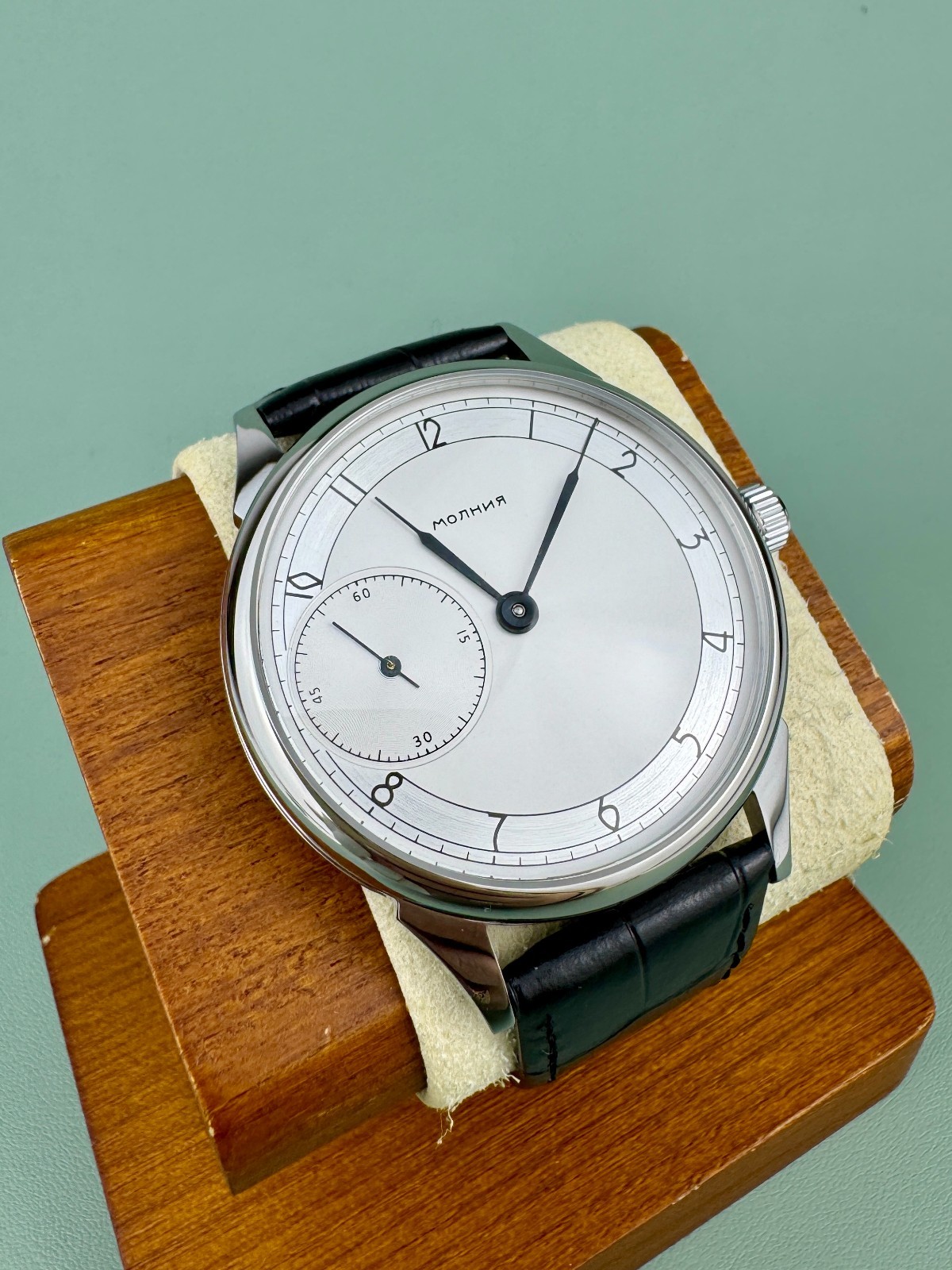 Molnija Classic Regulator Mechanical Wriswatch Vintage Men watch 3602