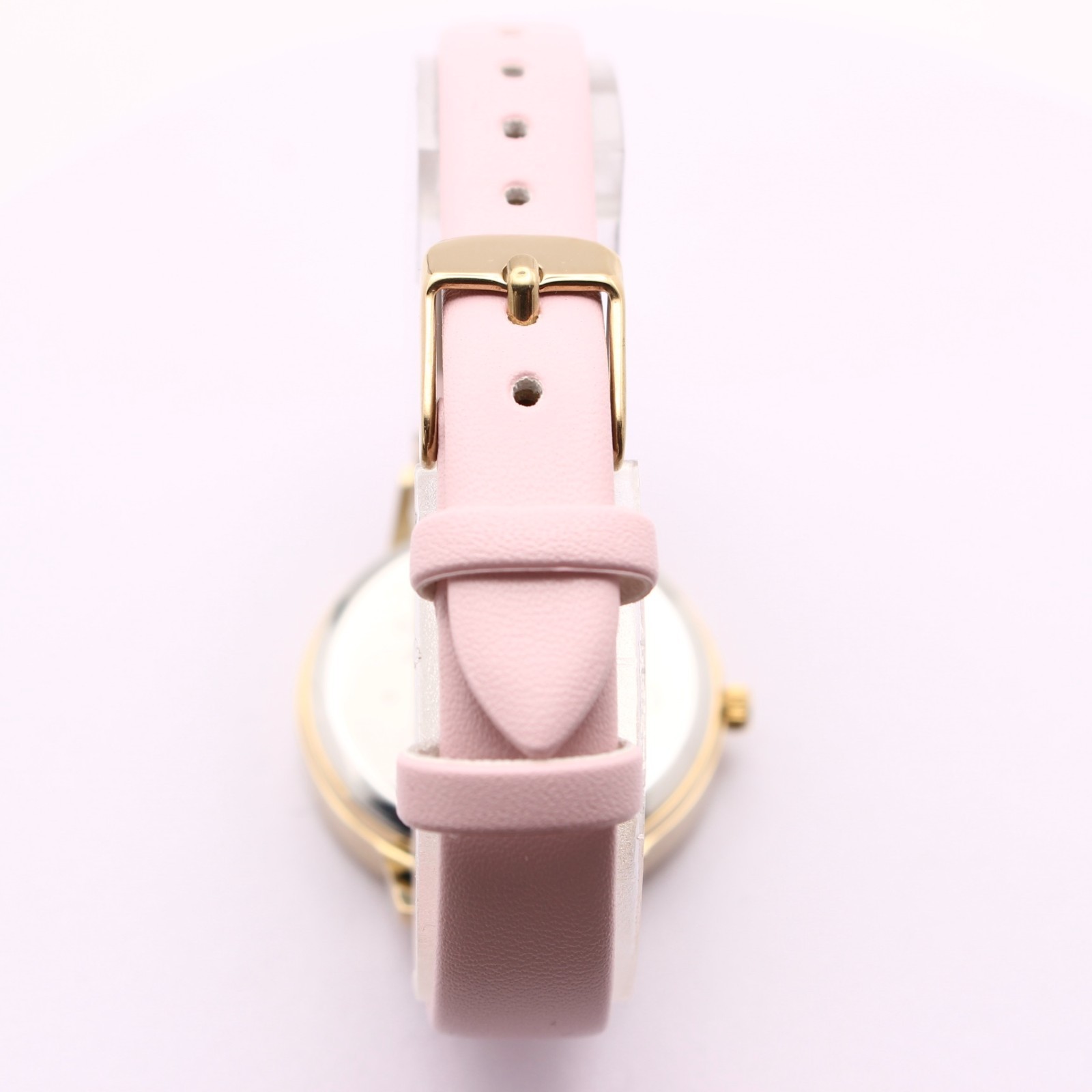 Hello Kitty 50th Anniversary Ladies Watch Pink Gold Quartz w/Box Warranty Japan