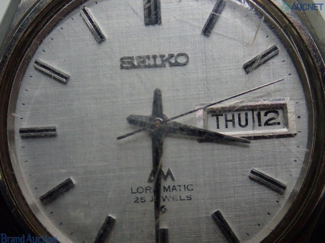 UP[Exc+3]Vintage SEIKO LM 5606-7010 Automatic Day-Date Men’s Watch From JAPAN
