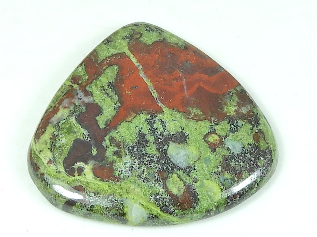 36X38X04 MM Natural Dragon Jasper Pear Shape Cabochon Loose Gemstone 58Cts.