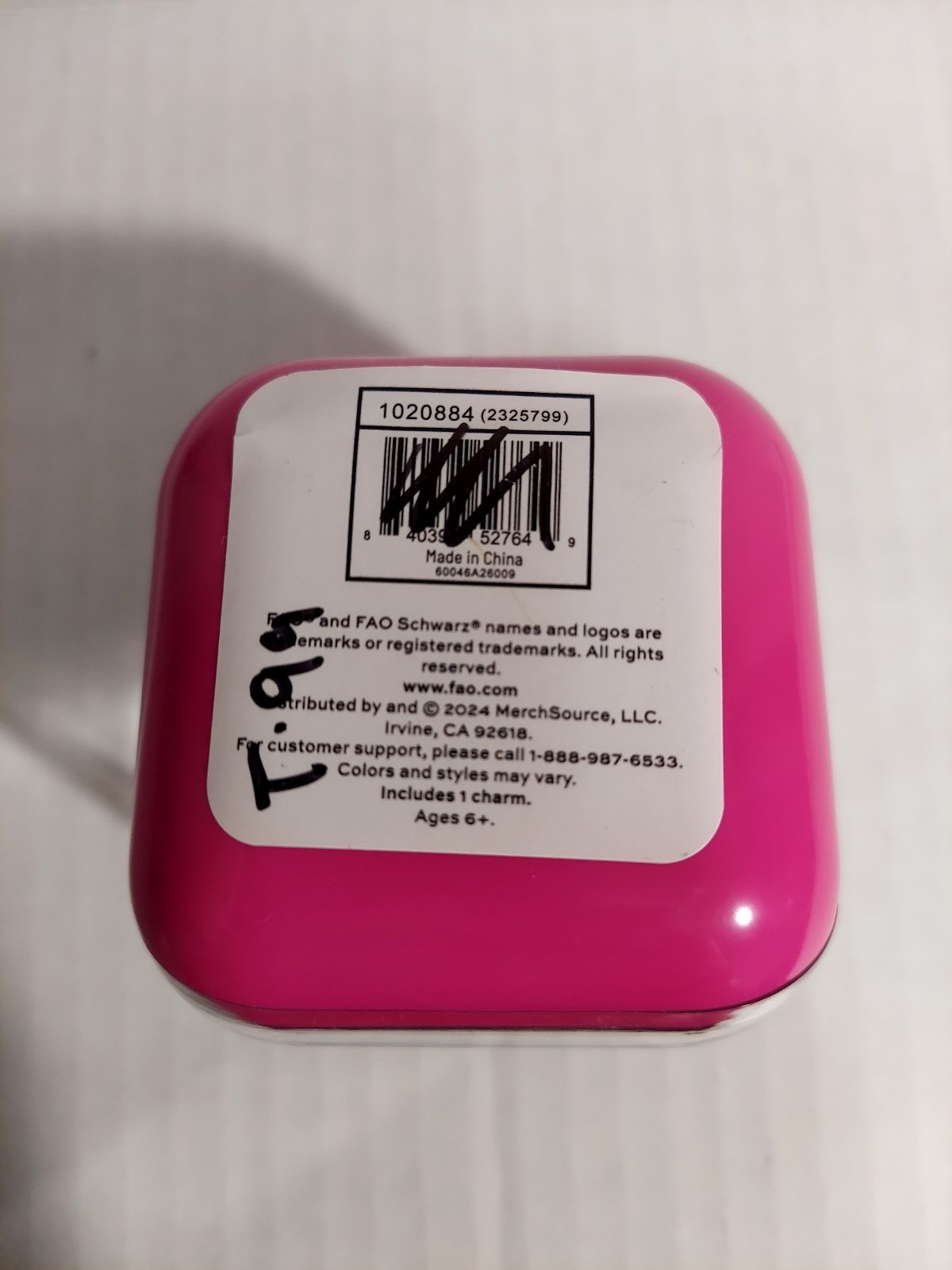 F.A.O. Schwarz Charm Squad Letter O – New
