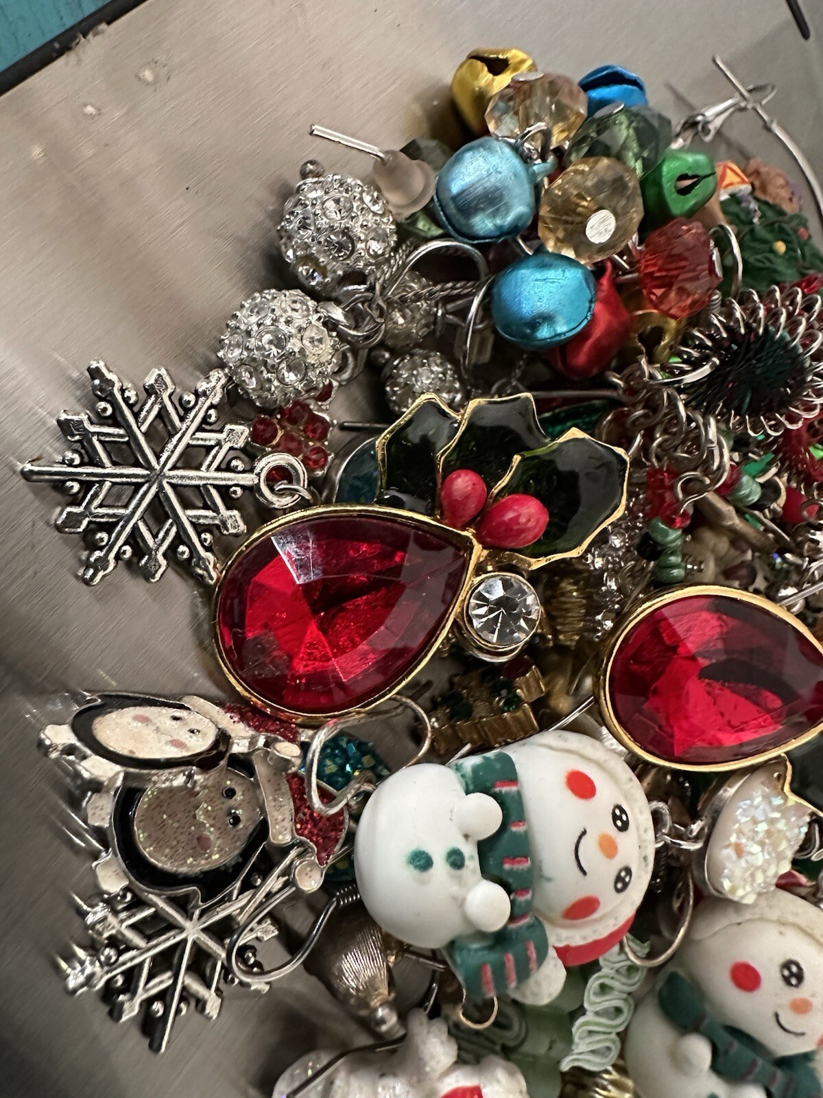 Vintage to Modern Christmas Earring Pairs 114g
