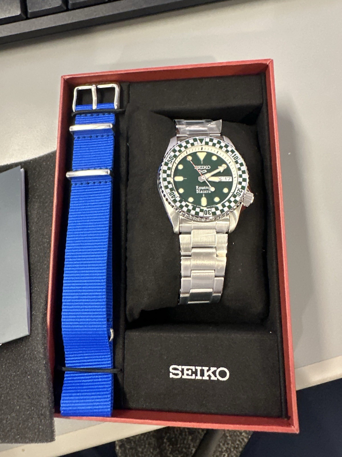 Seiko Rally Diver Limited Edition Green Dial 38mm Automatic Day/Date Watch